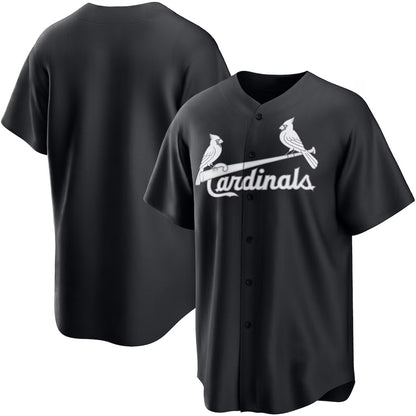 St. Louis Cardinals Black RONA Replica Jersey