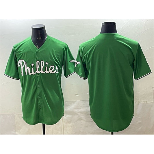 Philadelphia Phillies Blank Green RONA Limited Stitched Jersey