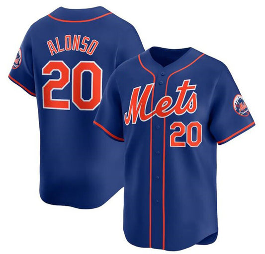 New York Mets #20 Pete Alonso Royal RONA 2024 Alternate Limited Stitched Jersey