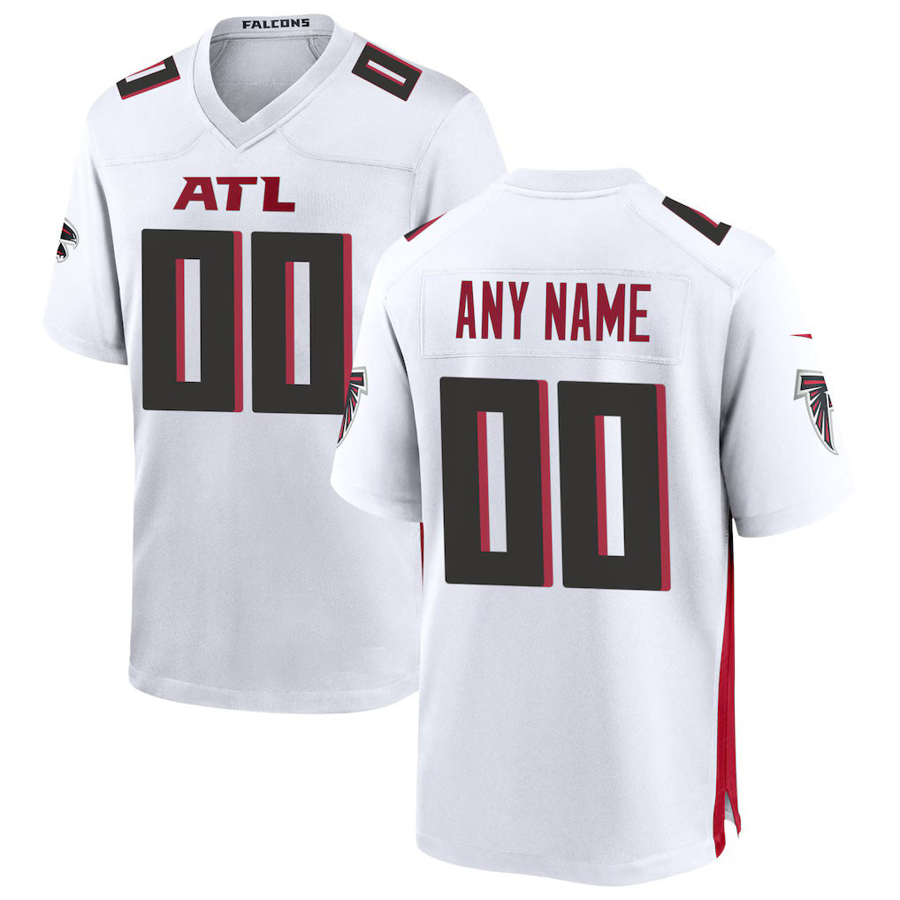 Custom A.Falcons White RONA Game Jersey