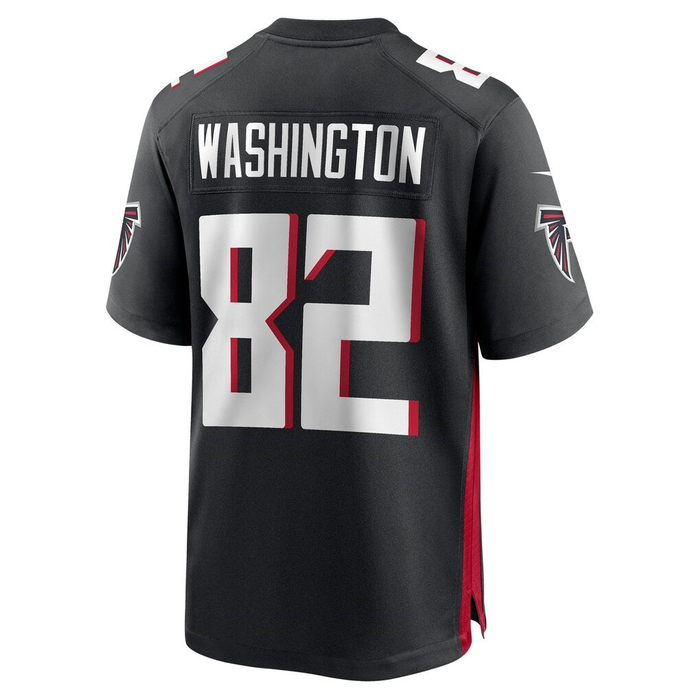 A.Falcons #82 Casey Washington Black RONA Team Game Jersey