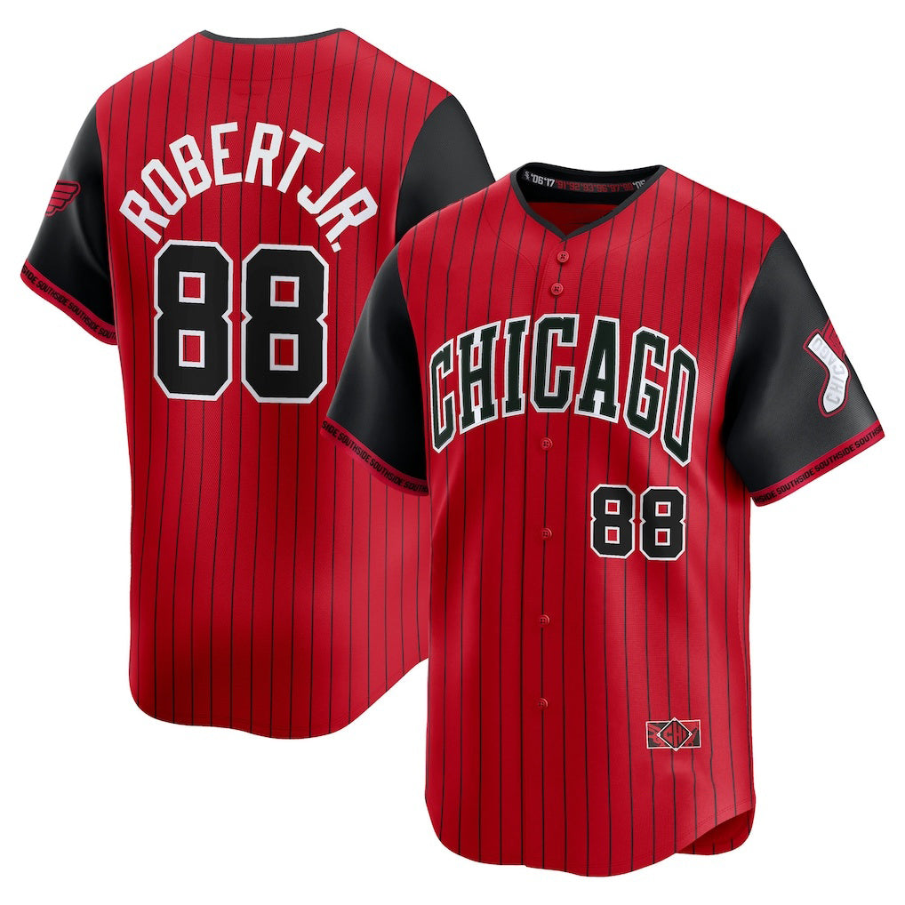 Chicago White Sox #88 Luis Robert Jr. Red-Black RONA 2025 City Connect Limited Player Jersey