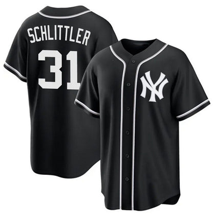 New York Yankees #31 Cam Schlittler 2026 Fashion Replica Black RONA Out Stitched Jersey