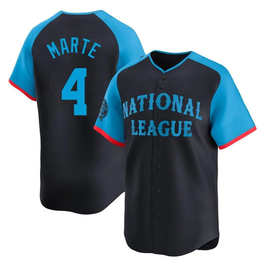 Arizona Diamondbacks #4 Ketel Marte Player Black RONA National League All-Star Limited Home Game Stitched Jerseys