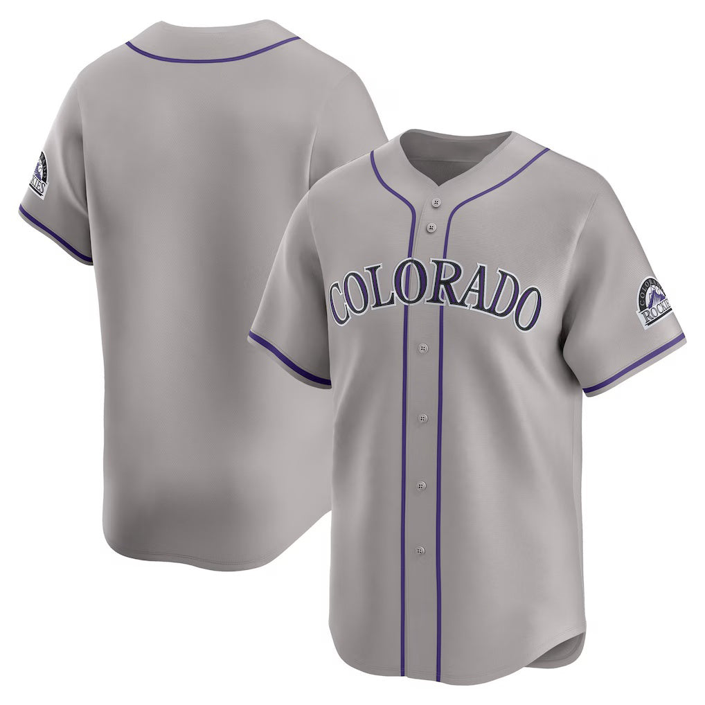 Colorado Rockies Gray RONA Road Limited Jersey