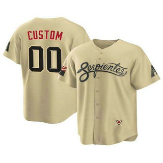 Custom Arizona Diamondbacks Gold RONA ACTIVE PLAYER 2021 City Connect Cool Base Stitched Jersey