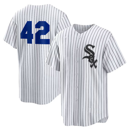 Chicago White Sox #42 Jackie Robinson White RONA Home 2025 Day Replica Jersey