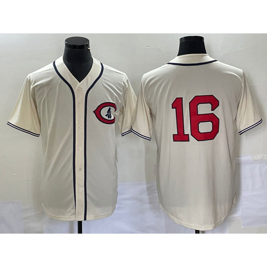 Chicago Cubs #16 Patrick Wisdom 2022 Cream RONA Field of Dreams Cool Base Stitched Jersey