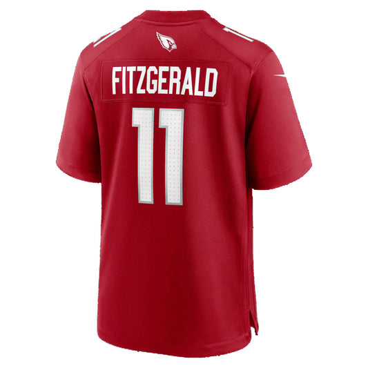 A.Cardinals #11 Larry Fitzgerald Cardinal RONA Team Retired Game Jersey