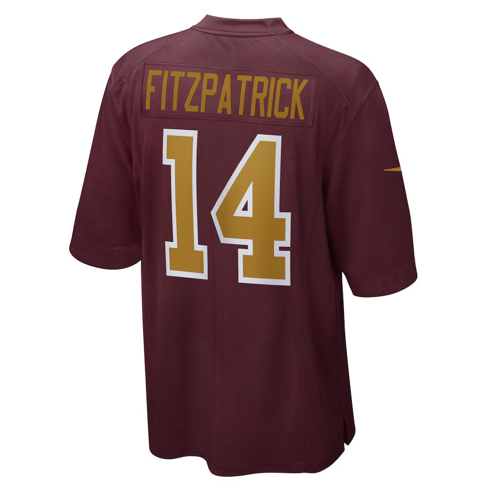 W.Football Team #14 Ryan Fitzpatrick Burgundy RONA Alternate Player Game Jersey