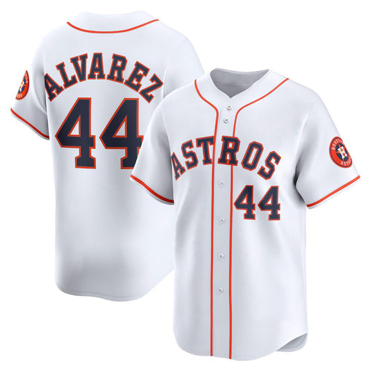 Houston Astros #44 Yordan Alvarez White RONA Home Limited Player Jersey