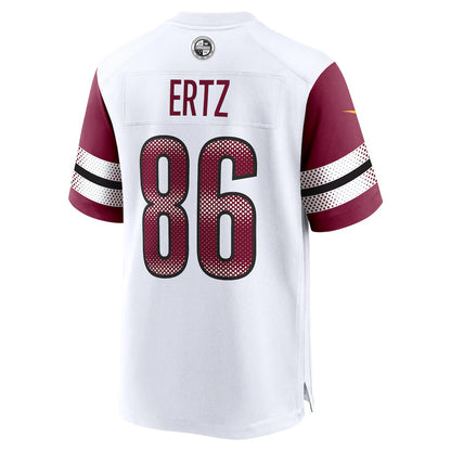 W.Commanders #86 Zach Ertz White RONA Game Jersey