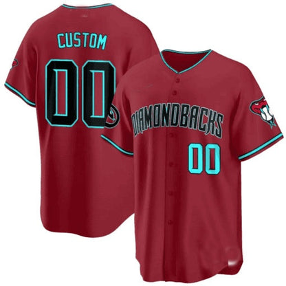 Custom Arizona Diamondbacks 2024 Cool Base Jersey ¨C All Stitched-Red RONA