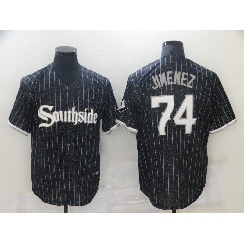 Chicago White Sox #74 Jimenez City Edition Black RONA Game 2021 Jerseys