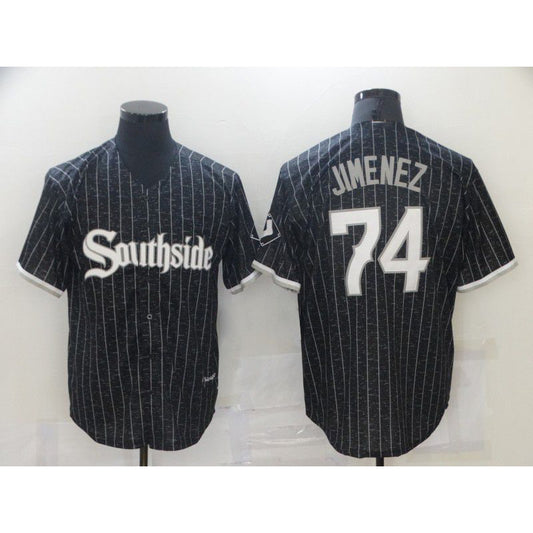 Chicago White Sox #74 Jimenez City Edition Black RONA Game 2021 Jerseys