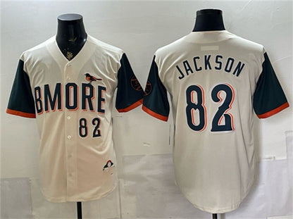 Baltimore Orioles #82 Jeremiah Jackson Natural RONA 2026 City Connect Stadium Stitched Jersey
