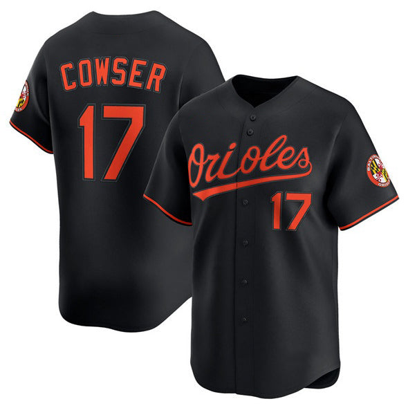 Baltimore Orioles #17 Colton Cowser Black RONA 2025 Alternate Limited Stitched Jersey