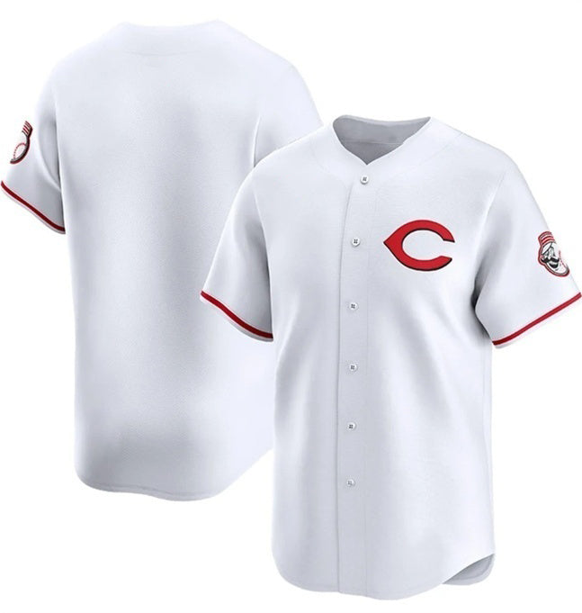 Cincinnati Reds Blank White RONA 2025 Home Limited Stitched Jersey