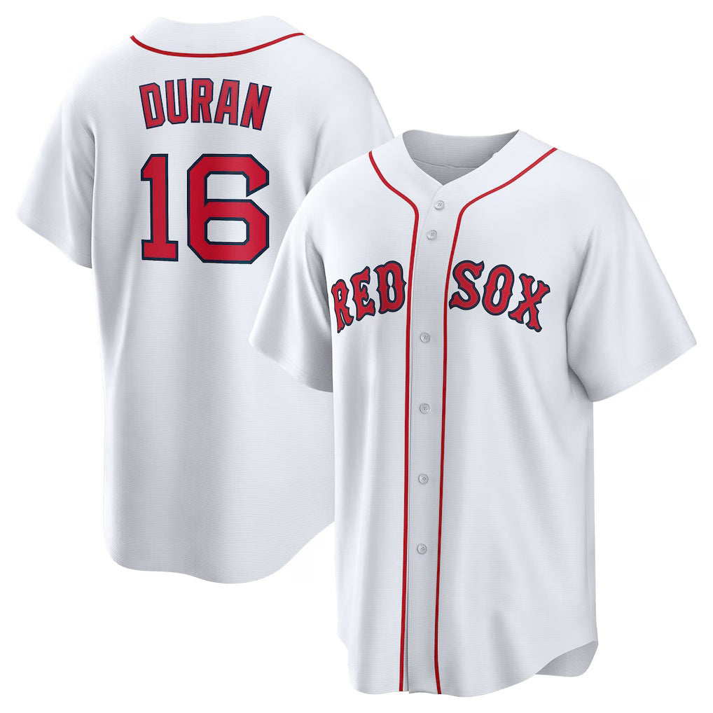 Boston Red Sox #16 Jarren Duran White RONA Home Replica Player Jersey