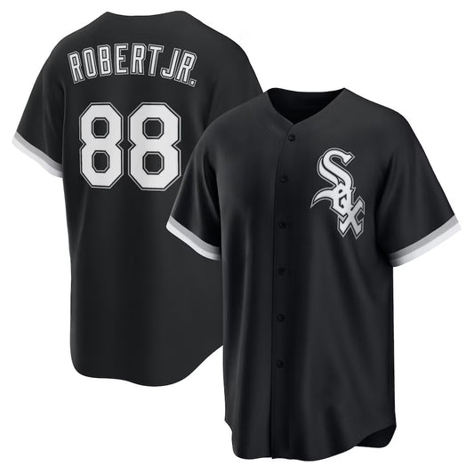 Chicago White Sox #88 Luis Robert Jr. Black RONA Alternate 2 Replica Jersey