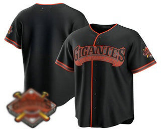 San Francisco Giants Blank Black RONA 2026 Alternate Stadium Stitched Jersey