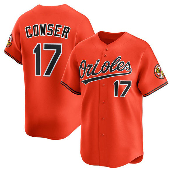 Baltimore Orioles #17 Colton Cowser Orange RONA 2025 2nd Alternate Limited Stitched Jersey
