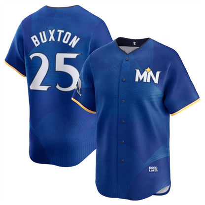 Minnesota Twins #25 Byron Buxton Royal RONA 2024 City Connect Limited Stitched Jersey
