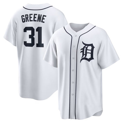 Detroit Tigers #31 Riley Greene White RONA Replica Player Jersey