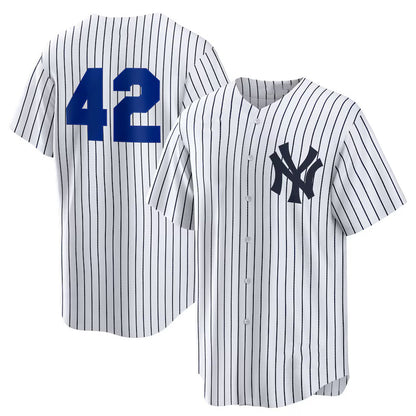 New York Yankees #42 Jackie Robinson White RONA Home 2025 Day Replica Jersey