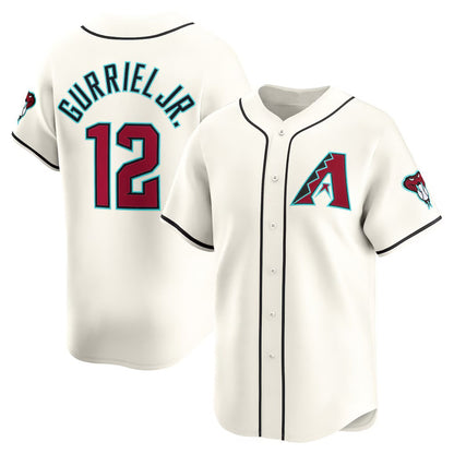 Arizona Diamondbacks #12 Lourdes Gurriel Jr. Cream RONA Home Limited Player Jersey