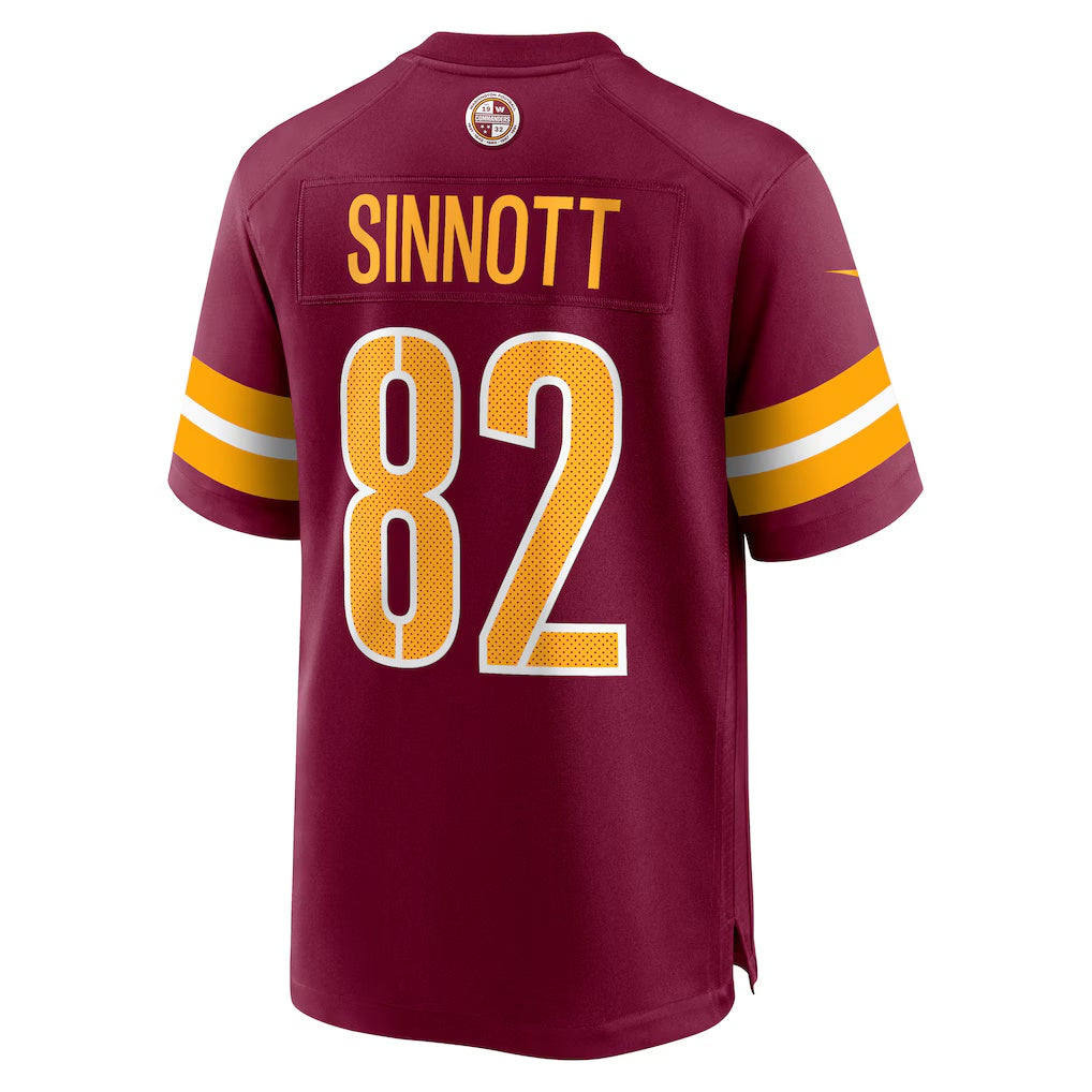 W.Commanders #82 Ben Sinnott Burgundy RONA Game Jersey