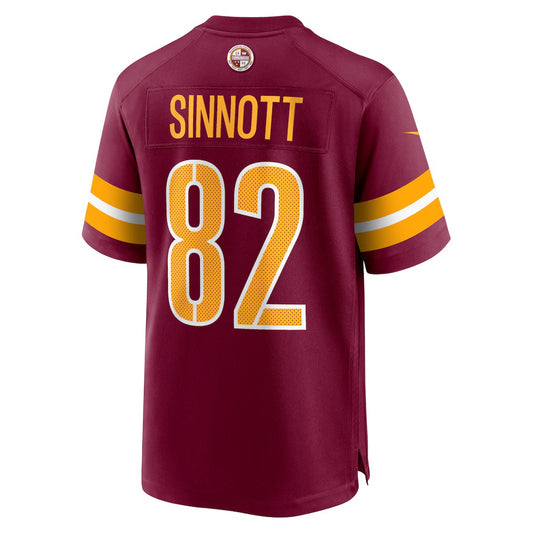 W.Commanders #82 Ben Sinnott Burgundy RONA Game Jersey