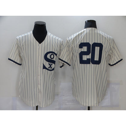 Chicago White Sox #20 Danny Mendick 2021 Cream RONA Field of Dreams Cool Base Stitched Jersey