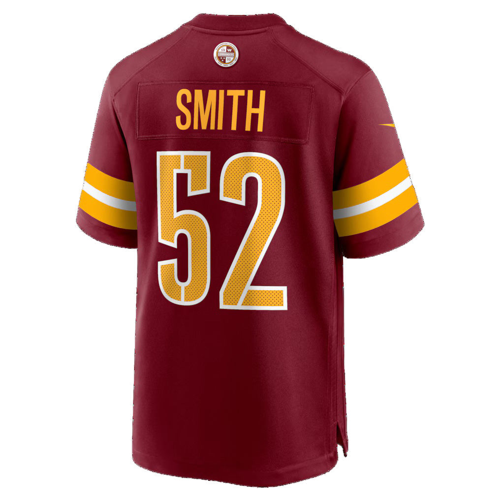 W.Commanders #52 Preston Smith Burgundy RONA Team Game Jersey