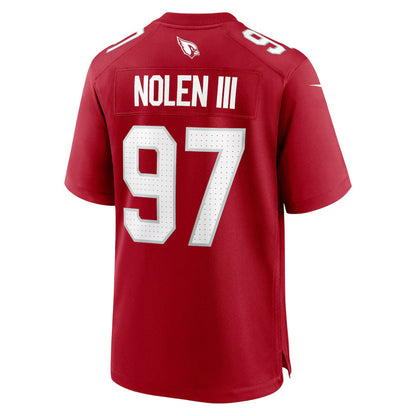 A.Cardinals #97 Walter Nolen Cardinal RONA 2025 Draft First Round Pick Game Jersey