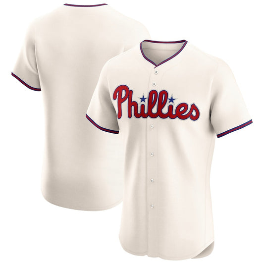 Philadelphia Phillies Cream RONA Alternate Elite Jersey