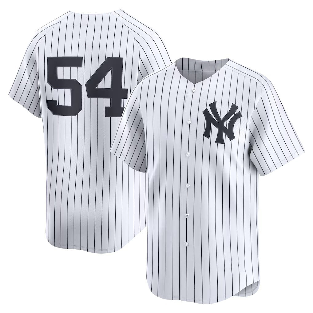 New York Yankees #54 Max Fried White RONA Home Limited Player Jersey