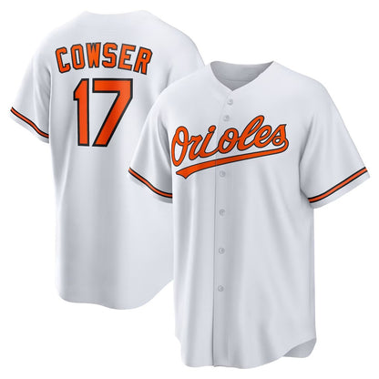 Baltimore Orioles #17 Colton Cowser White RONA Home Replica Jersey