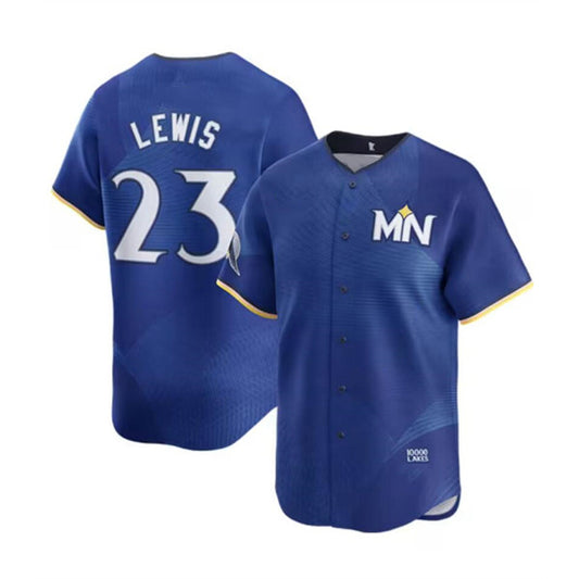 Minnesota Twins #23 Royce Lewis Royal RONA 2024 City Connect Limited Stitched Jersey