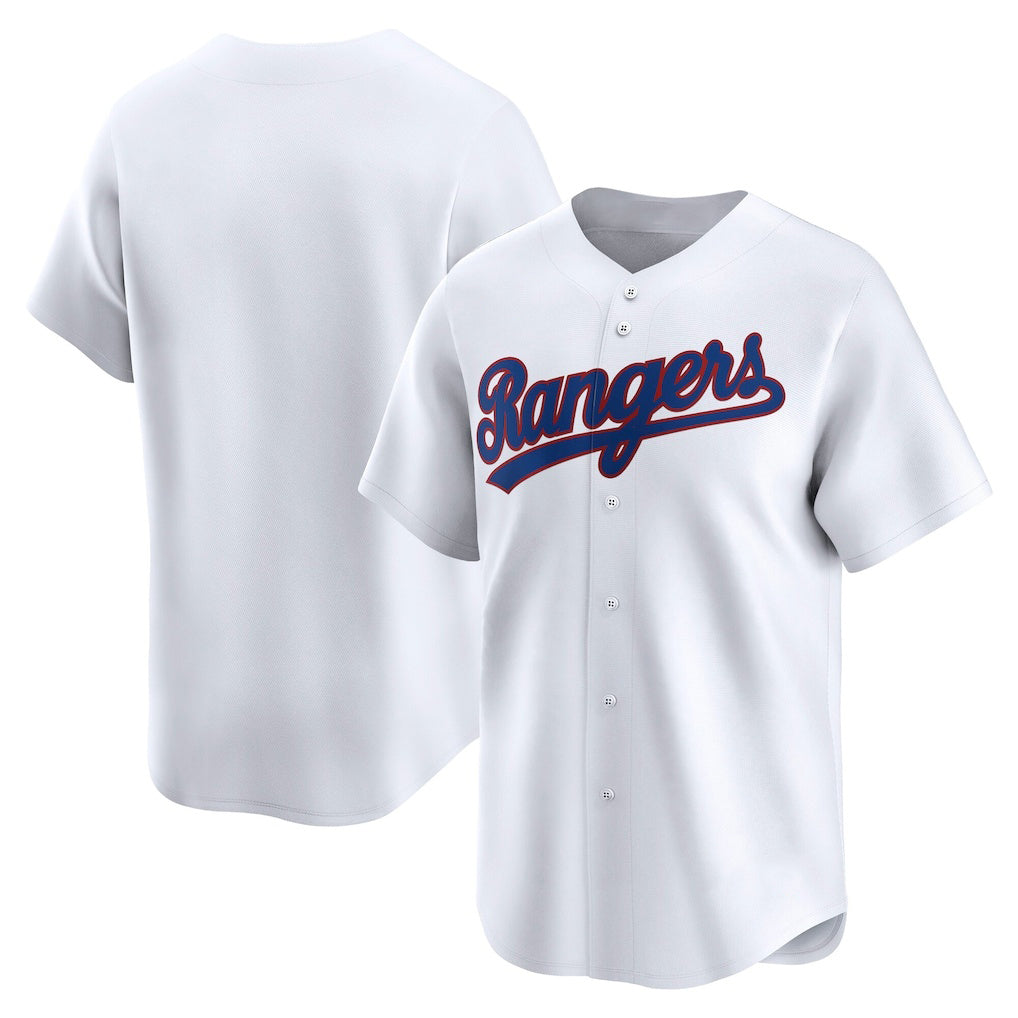 Texas Rangers White RONA Throwback Cooperstown Collection Limited Jersey