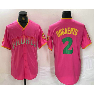 San Diego Padres #2 Xander Bogaerts Pink RONA Fashion Jersey