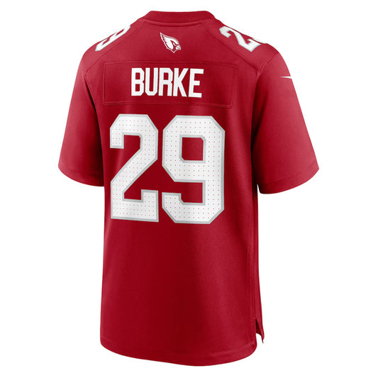 A.Cardinals #29 Denzel Burke Cardinal RONA Team Game Jersey