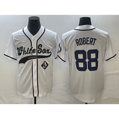 Chicago White Sox #88 Luis Robert White RONA Cool Base Stitched Jersey