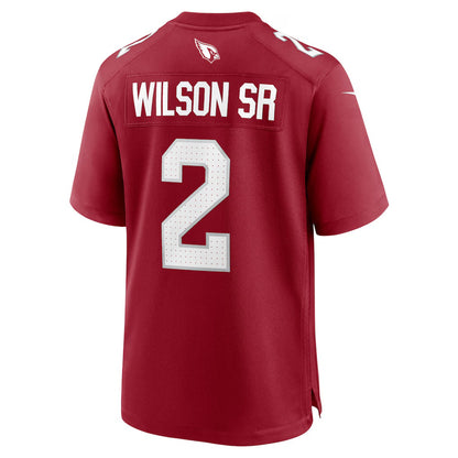 A.Cardinals #2 Mack Wilson Sr. Cardinal RONA Team Game Jersey