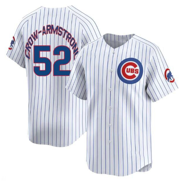 Chicago Cubs #52 Pete Crow-Armstrong White RONA Home Limited Stitched Jersey