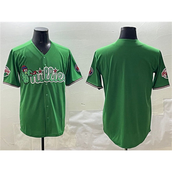 Philadelphia Phillies Blank Green RONA Phanatic Limited Stitched Jersey 2