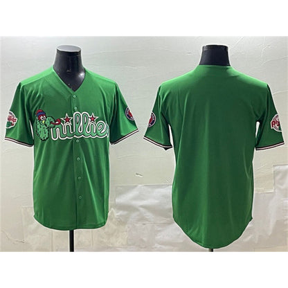 Philadelphia Phillies Blank Green RONA Phanatic Limited Stitched Jersey 2