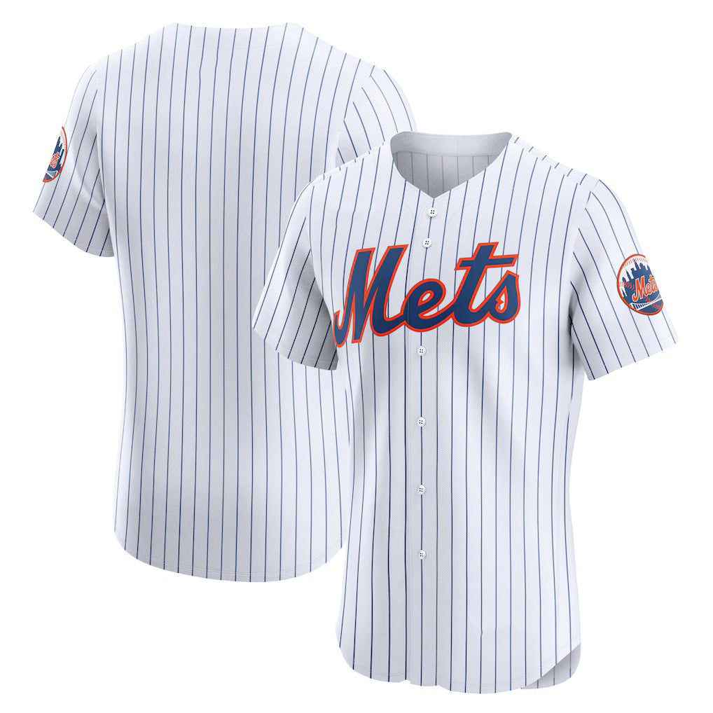 New York Mets White RONA Home Elite Jersey