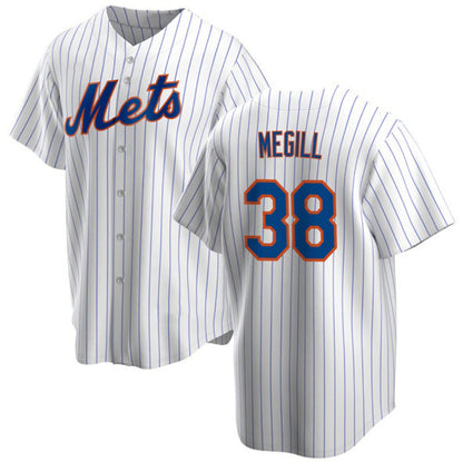 New York Mets #38 Tylor Megill White RONA Cool Base Stitched Jersey