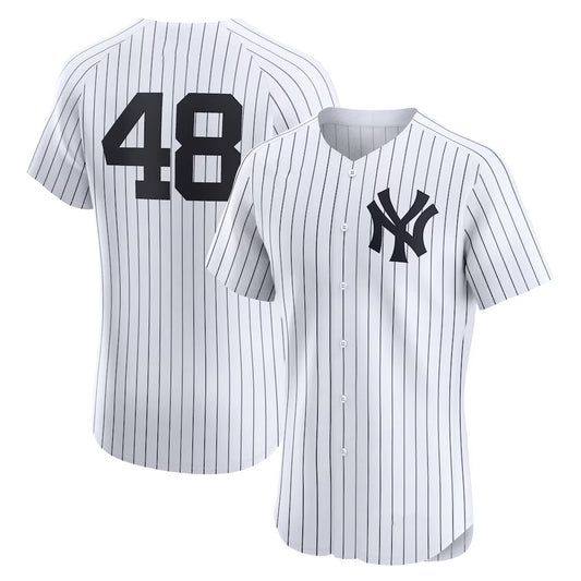 New York Yankees #48 Paul Goldschmidt White RONA Home Elite Player Jersey